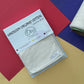 Swatch Card - 35 Handmade organic cotton samples - Size 15 cm x 12 cm - Undyed/ Greige/ White